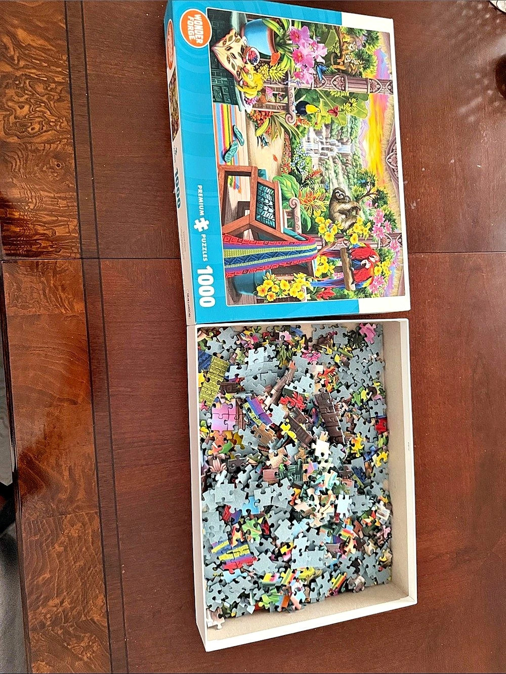 Wondet Forge 1000-piece jigsaw puzzle Multicolor